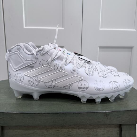 New Adidas Freak 22 Big Mood Football Cleats Cloud White Size 14 GX7983